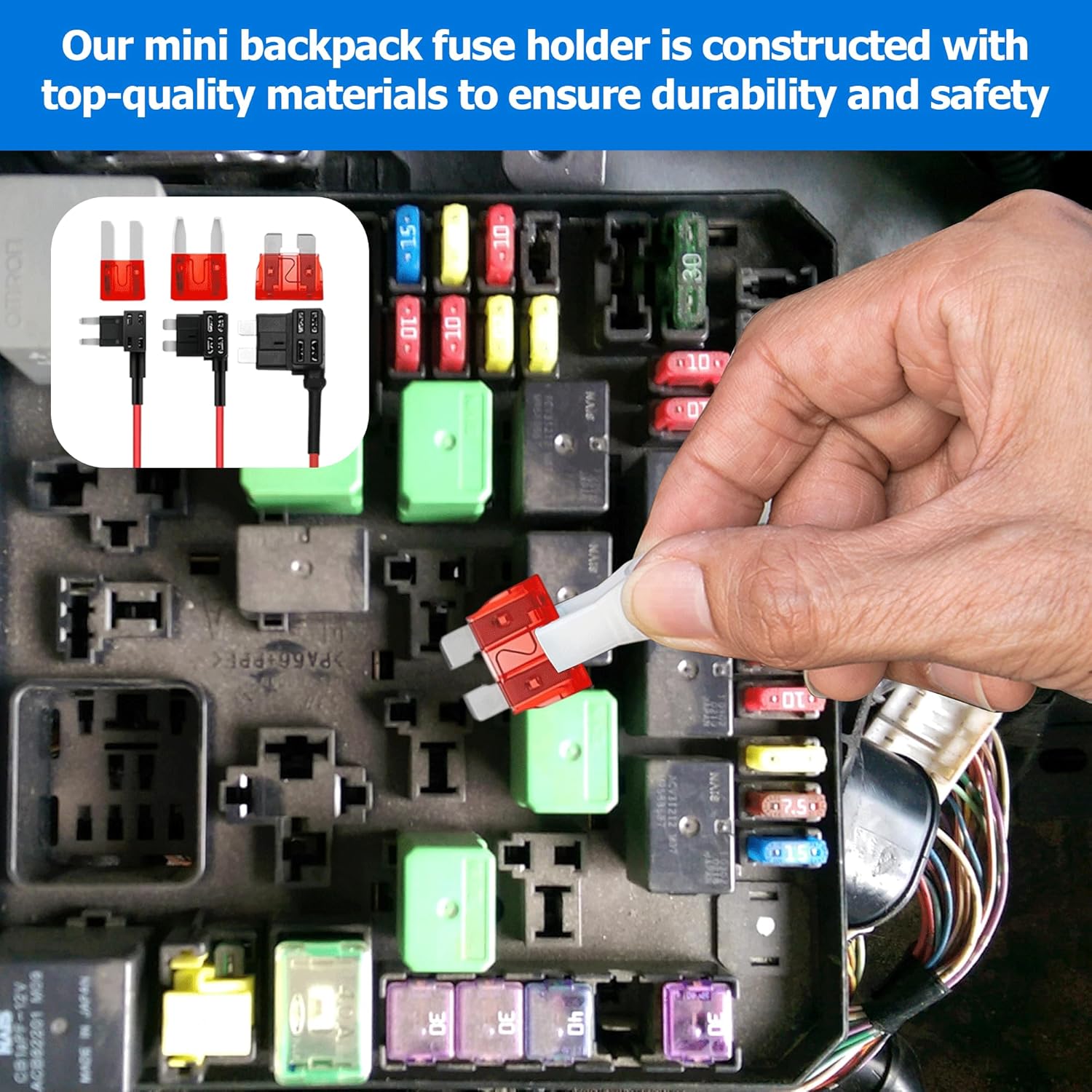 Piggy Back Fuse Holder Kit for 12V Vehicle Installations - Image 7