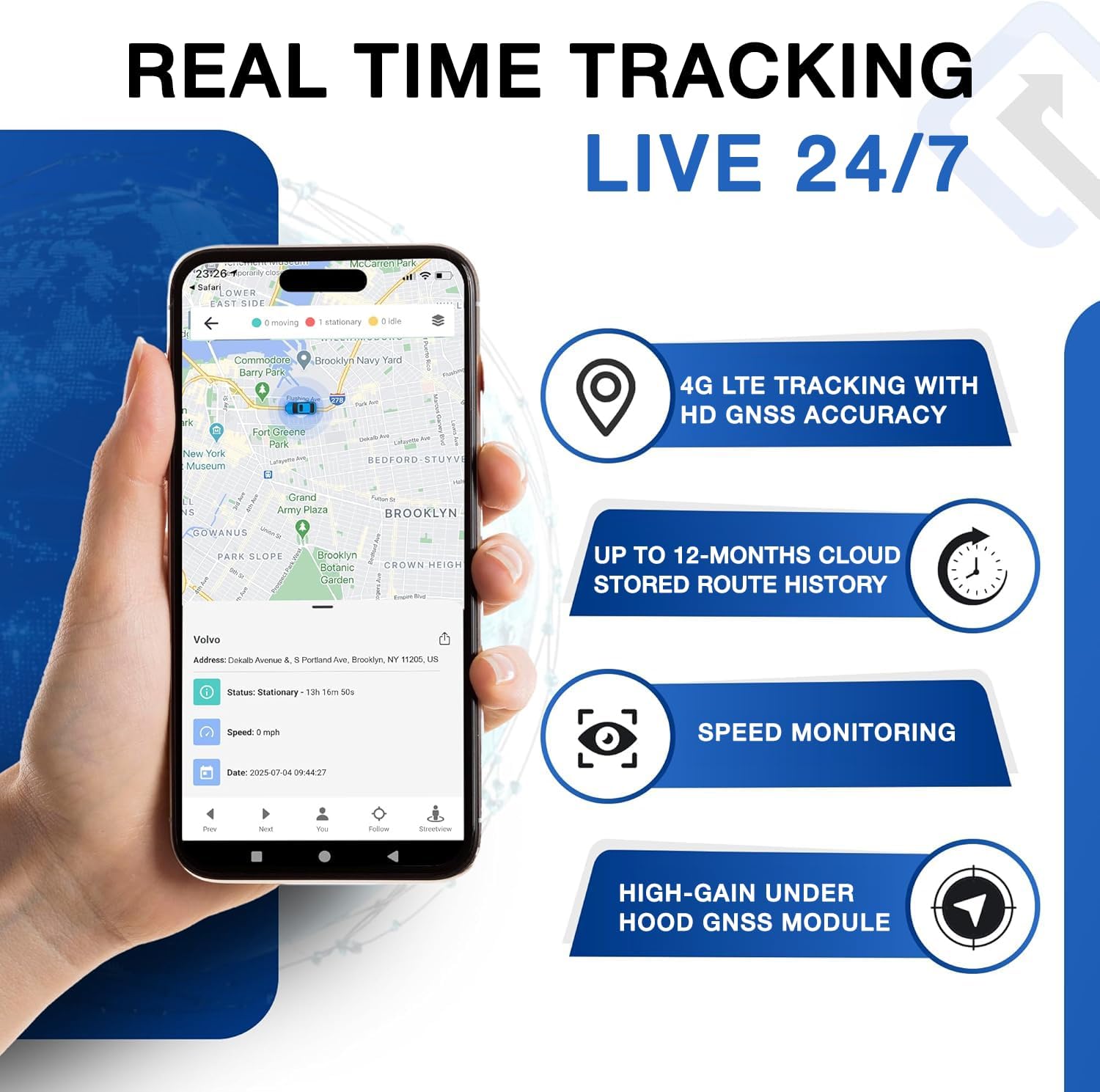 4G GPS Vehicle Tracker – Real-Time GPS Tracker for Cars, Vans & Fleet Vehicles - Image 5