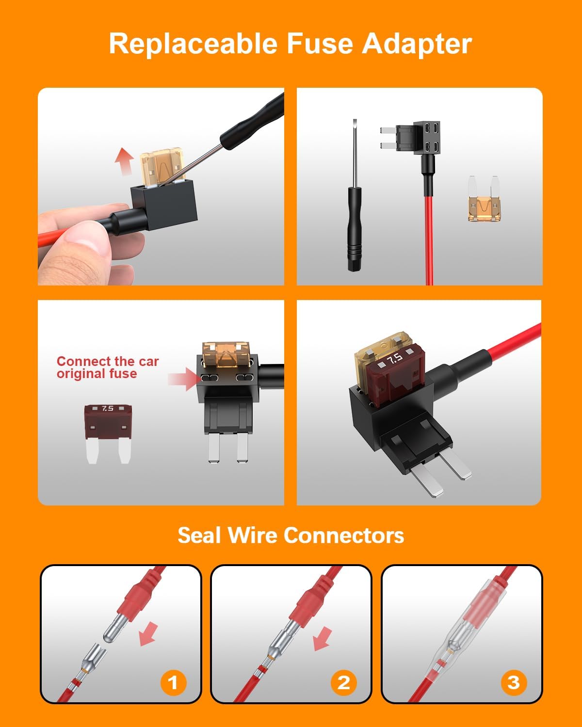 Mini USB Dash Cam Hardwire Kit - Image 9
