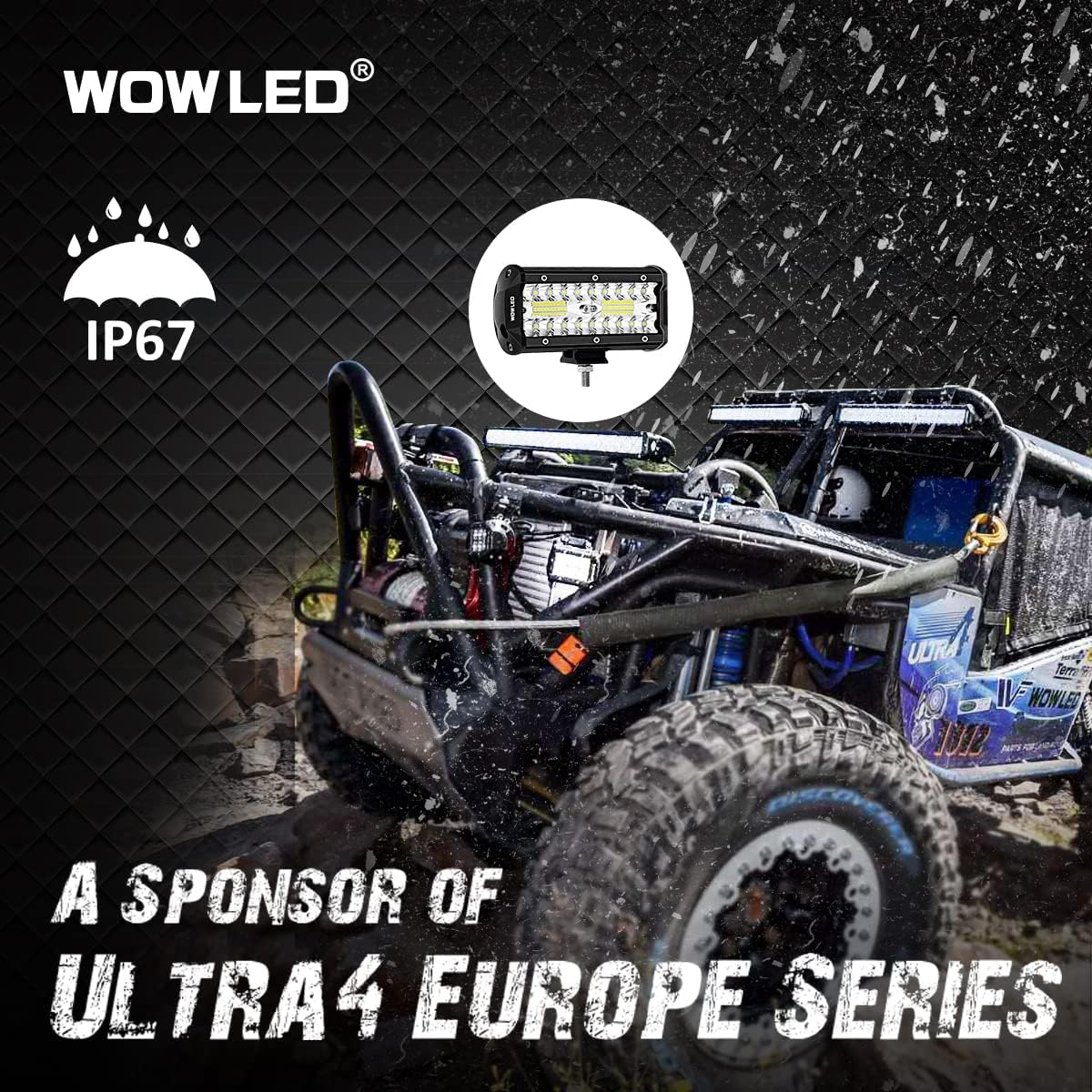 7 Inch LED Light Bar Kit - Image 9