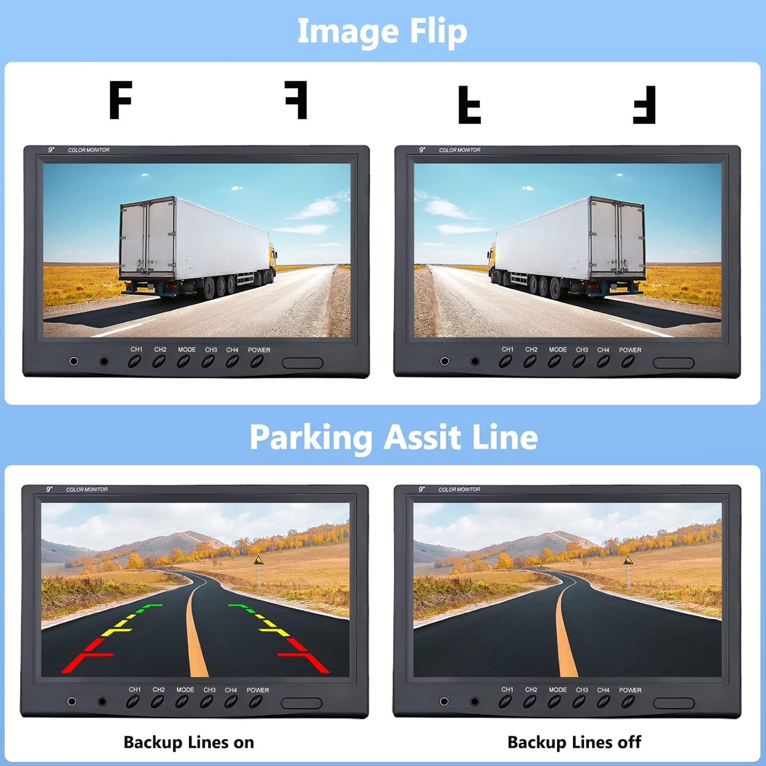 4 Pin Reversing Camera Kit for Vans - Image 5