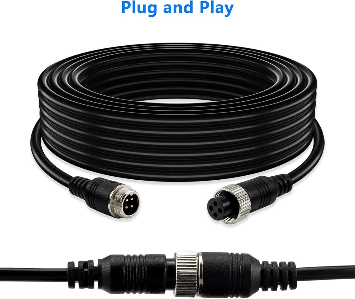 4 Pin Aviation Extension Cable 15M - Image 7