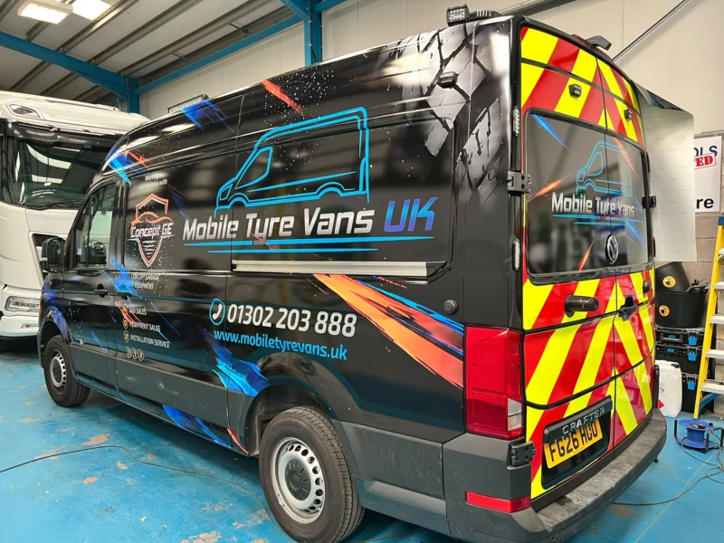 Mobile Tyre Van Conversion