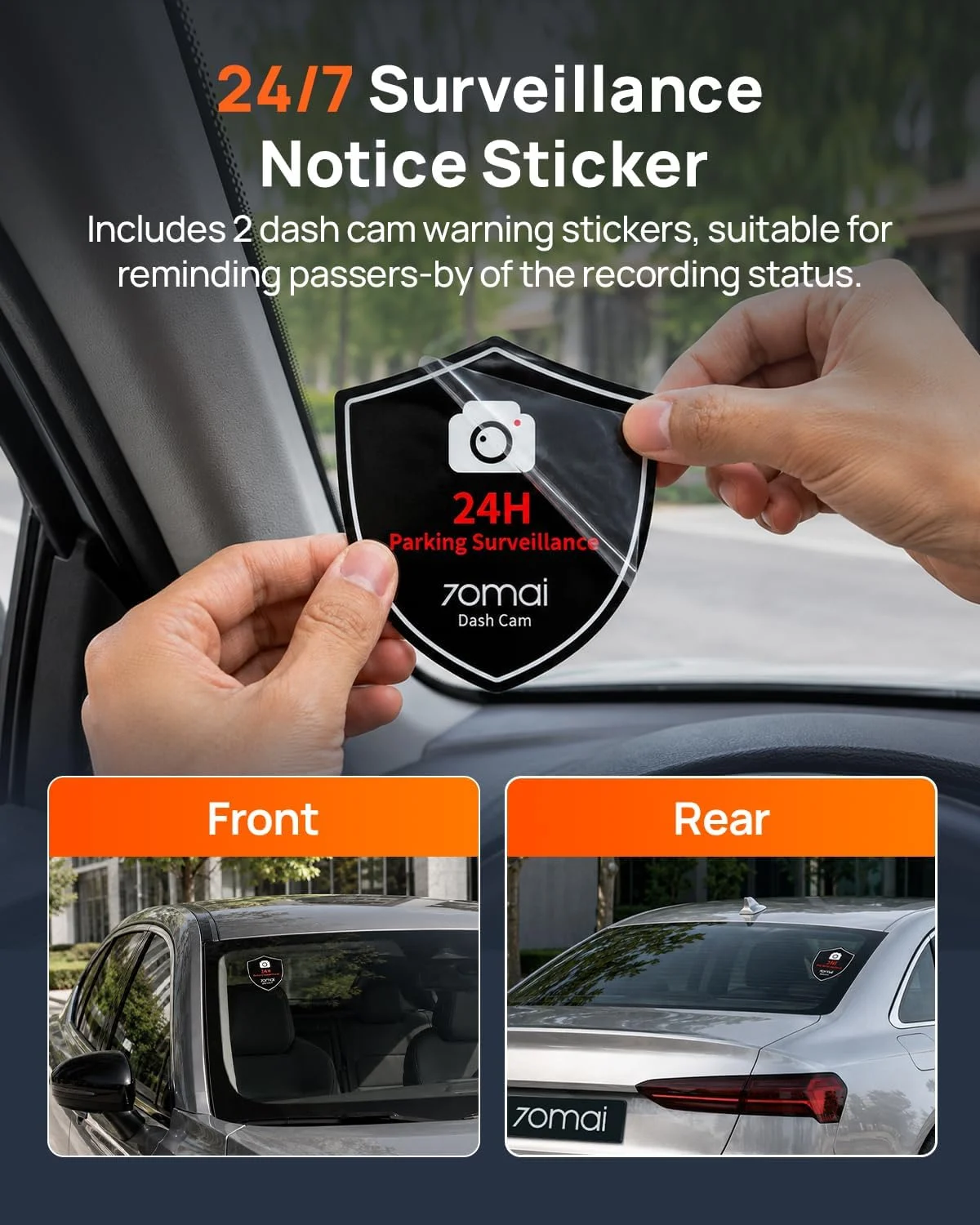 4K Front Dash Cam with GPS, WiFi, ADAS & Parking Mode - Image 10