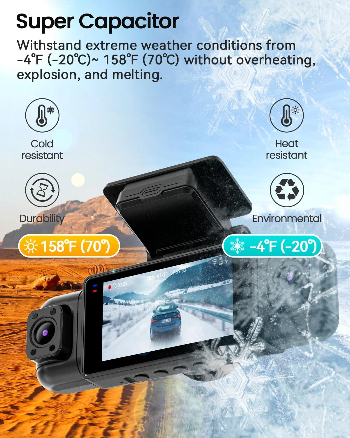 4 Channel In-Cab Dash Camera with WiFi & Parking Mode | Professional Installation - Image 8