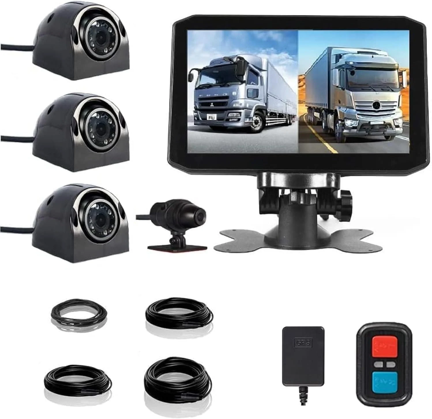 4 channel HD commercial vehicle camera