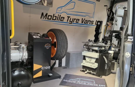 VW Crafter Mobile Tyre Van Conversion