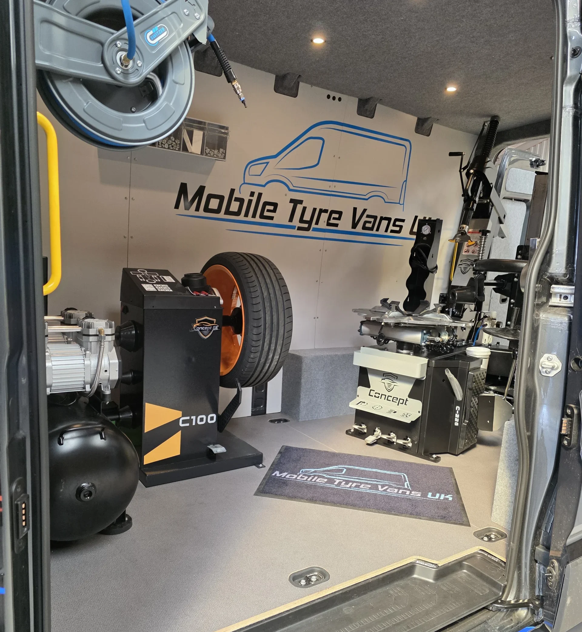 VW Crafter Mobile Tyre Van Conversion