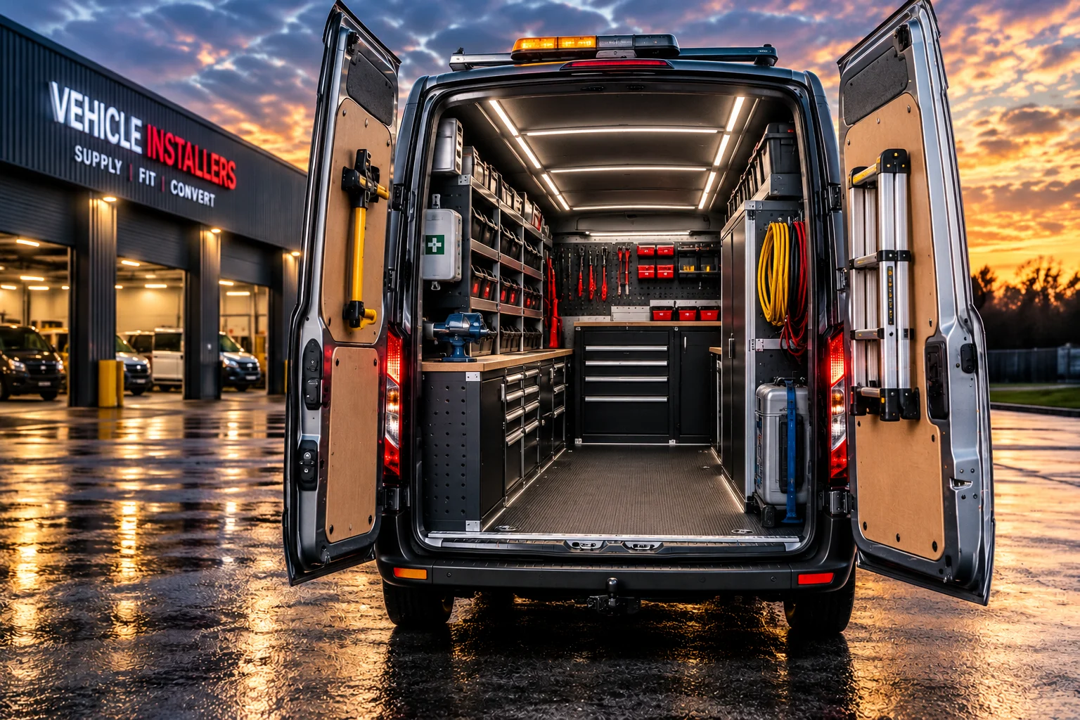 Bespoke commercial van